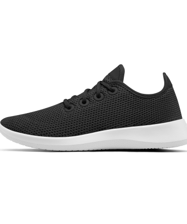 Men's Tree Runner - Jet Black (White Sole)