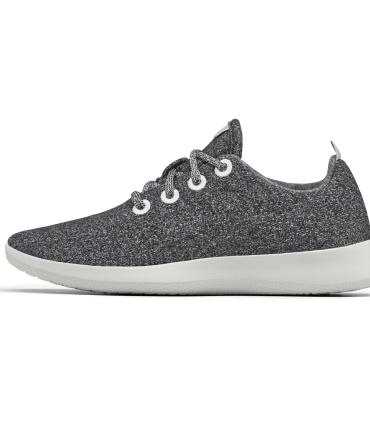 Women's Wool Runner - Natural Grey (Light Grey Sole)